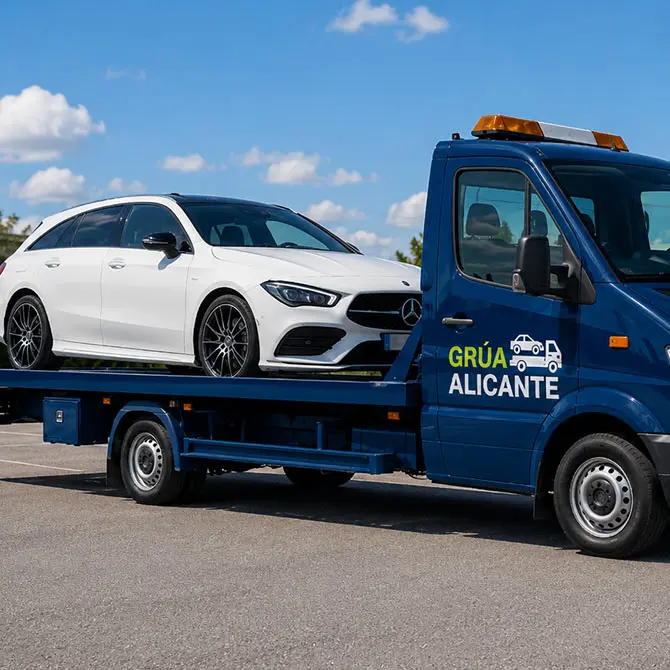 servicio de grua en alicante
