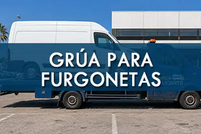 gruas para furgonetas en alicante