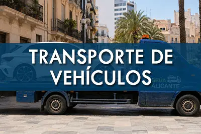 gruas para traslado de vehiculos en alicante